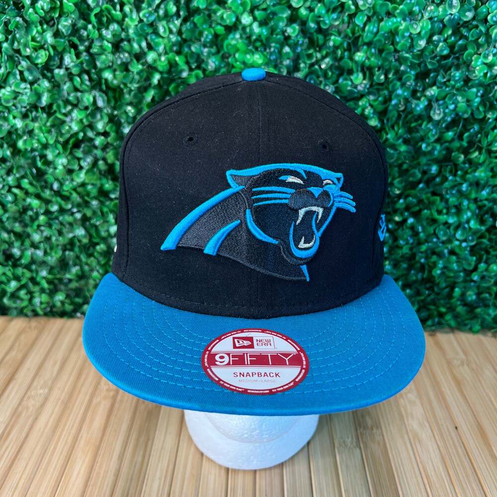 New Era NFL Carolina Panthers 2 Tone Snapback Hat  9FIFTY Men's